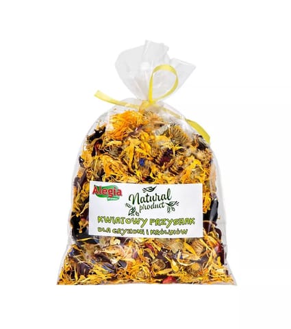 ⁨ALEGIA Floral treat - treat for rodents and rabbits - 50g⁩ at Wasserman.eu