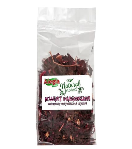 ⁨ALEGIA Hibiscus flower - treat for rodents and rabbits - 35g⁩ at Wasserman.eu