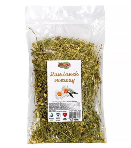 ⁨ALEGIA Chamomile - treat for rodents and rabbits - 60g⁩ at Wasserman.eu