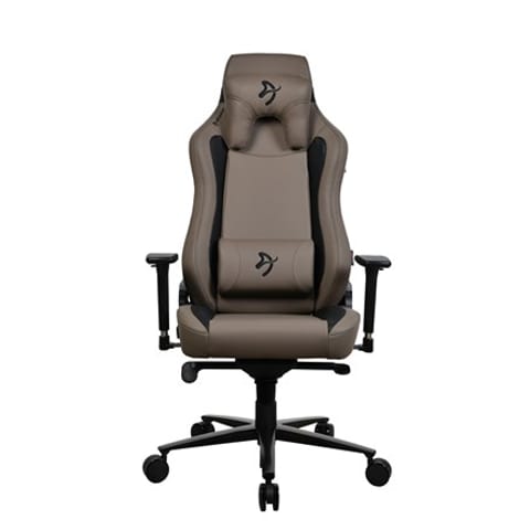 ⁨Arozzi | Frame material: Metal; Wheel base: Aluminium; Upholstery: Soft PU | Arozzi | Gaming Chair | Vernazza SoftPU | Brown⁩ at Wasserman.eu