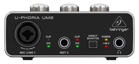 ⁨Behringer UM2 - USB audio interface⁩ at Wasserman.eu