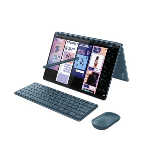 ⁨Lenovo Yoga Book 9 13IMU9 Ultra 7 155U 2x 13.3" 2.8K OLED 400nits Glossy 60Hz 32GB LPDDR5x-7467 SSD512 Intel Arc Graphics Win11 Tidal Teal⁩ w sklepie Wasserman.eu