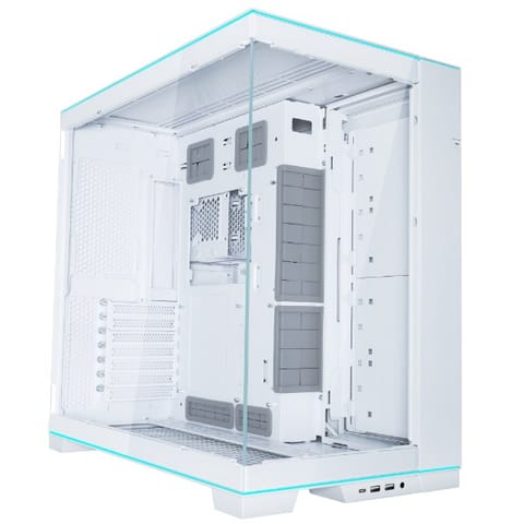 ⁨Lian Li O11D EVO RGB, Tempered Glass - white⁩ at Wasserman.eu
