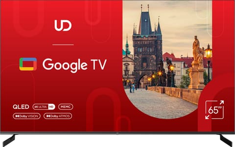 ⁨Telewizor 65" UD 65QGU7210S 4K UltraHD, Q-LED, DVB-T/T2/C⁩ w sklepie Wasserman.eu