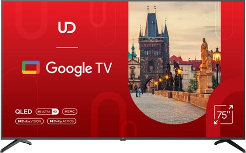 ⁨Telewizor 75" UD 75QGU8210S 4K UltraHD, Q-LED, DVB-T/T2/C⁩ w sklepie Wasserman.eu