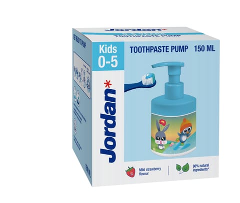 ⁨JORDAN Kids 0 - 5 Pasta do zębów 150 ml⁩ w sklepie Wasserman.eu