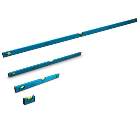⁨Poziomice magnetyczne 10 / 60 / 120 / 180cm zestaw alu wytrzymałe komplet 4szt⁩ w sklepie Wasserman.eu