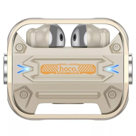 ⁨Słuchawki bezprzewodowe HOCO bluetooth TWS EW55 złote⁩ w sklepie Wasserman.eu