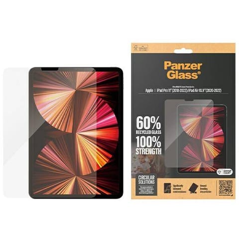 ⁨Szkło Hartowane APPLE IPAD PRO 11" 2018-2022 / AIR 10.9" 2020-2022 PanzerGlass Ultra-Wide Fit Screen Protection Antibacte 2847⁩ w sklepie Wasserman.eu