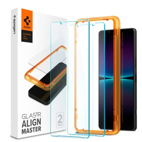 ⁨Szkło Hartowane SONY XPERIA 1 VI Spigen ALM Glas.tr 2-pack⁩ w sklepie Wasserman.eu