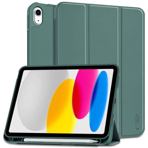 ⁨Etui APPLE IPAD 10.9 (10GEN) Tech-Protect SC Pen zielone⁩ w sklepie Wasserman.eu