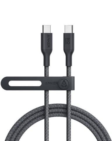 ⁨Kabel Anker 544 USB-C  do USB-C  Bio-Nylon 1.8m 140W czarny⁩ w sklepie Wasserman.eu