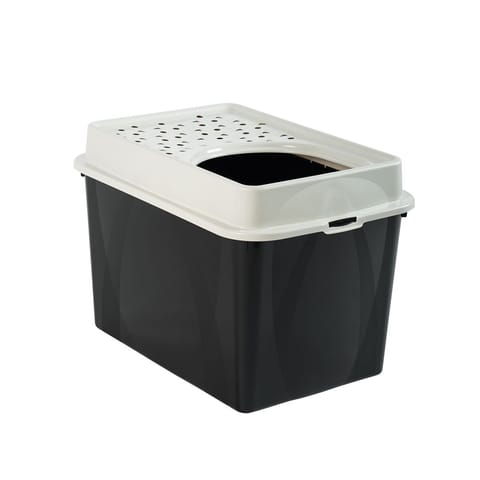 ⁨ROTHO Berty Eco Black - cat litter box⁩ at Wasserman.eu