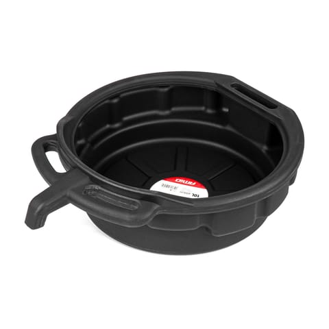 ⁨Miska z lejkiem do zlewania oleju spuszczania płynów cieczy 10 l 50 cm amio-04052⁩ w sklepie Wasserman.eu