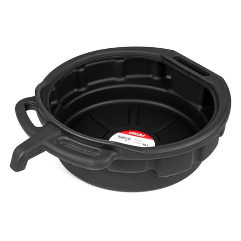 ⁨Miska z lejkiem do zlewania oleju spuszczania płynów cieczy 16 l 56 cm amio-04053⁩ w sklepie Wasserman.eu