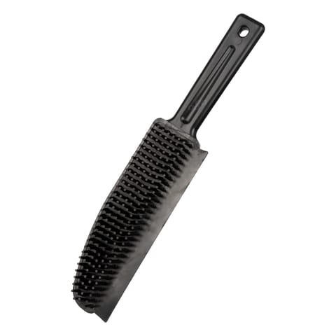 ⁨Szczotka do mycia czyszczenia tapicerki ze ściągaczką 25 cm amio-04034⁩ w sklepie Wasserman.eu