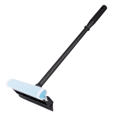 ⁨Myjka do szyb okien luster plastikowa + ściągaczka do wody 54 cm amio-03852⁩ w sklepie Wasserman.eu