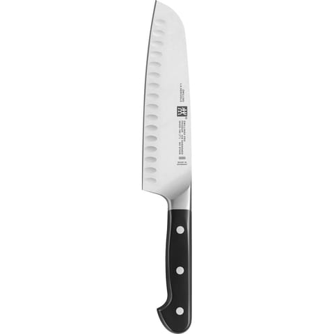 ⁨Santoku knife with grooves Zwilling Pro - 18 cm⁩ at Wasserman.eu