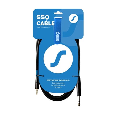 ⁨SSQ MiJS2 - Jack stereo 3.5 / Jack stereo 6.3⁩ w sklepie Wasserman.eu