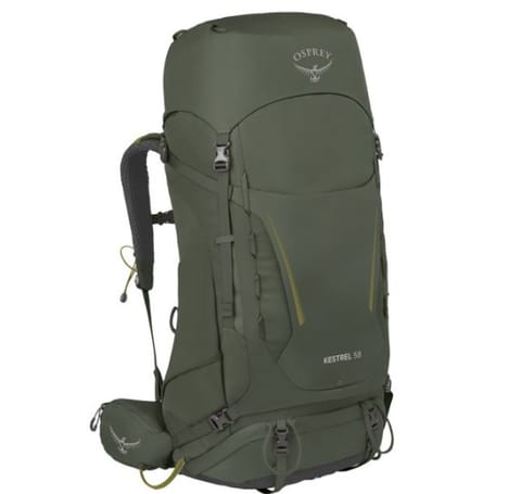 ⁨Plecak trekkingowy OSPREY Kestrel 58 khaki L/XL⁩ w sklepie Wasserman.eu