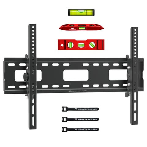 ⁨Uchwyt do TV Maclean, max VESA 600x400, 32-90", 80kg, reg. odchylenia +15°~-15°, MC-421⁩ w sklepie Wasserman.eu