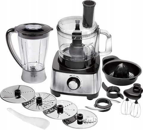 ProfiCook PC-KM 1063 food processor 1200 W 1.75 L Black, Stainless steel at Wasserman.eu