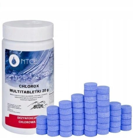 NTCE CHLOROX 20g 1kg NIEBIESKIE CHEMIA w sklepie Wasserman.eu