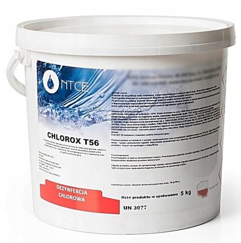 ⁨5 KG NTCE CHLOROX T56 GRANULAT CHEMIA⁩ w sklepie Wasserman.eu