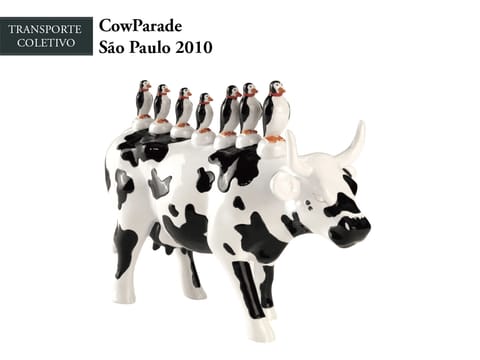 ⁨CowParade 2005, Transporte Coletivo, autor: Angeli⁩ w sklepie Wasserman.eu