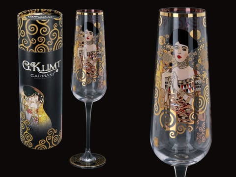 ⁨Kieliszek do szampana - G.Klimt, Adela (CARMANI)⁩ w sklepie Wasserman.eu