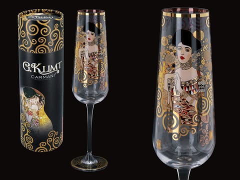 Kieliszek do szampana - G.Klimt, Adela (CARMANI) w sklepie Wasserman.eu