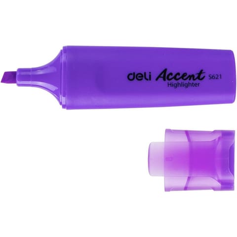 ⁨Zakreślacz 1-5mm ACCENT fioletowy ES621 VIOLET DELI⁩ w sklepie Wasserman.eu