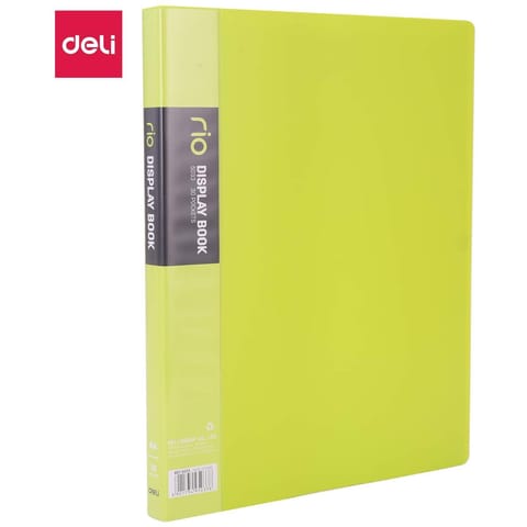 ⁨Album ofertowy A4 30 koszulek RIO zielony 5033 GREEN DELI⁩ w sklepie Wasserman.eu