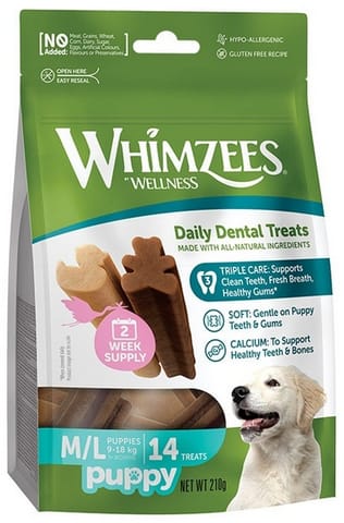 ⁨WHIMZEES Puppy M/L - dog treat - 14⁩ at Wasserman.eu