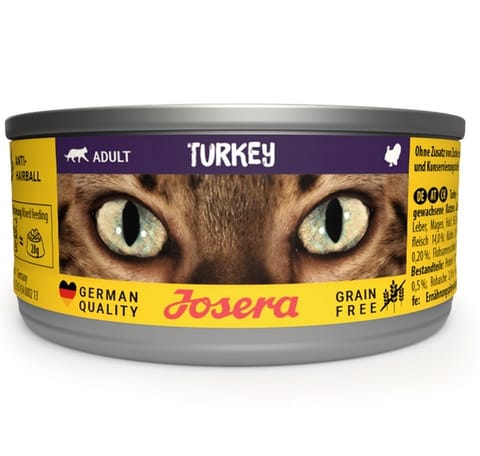 ⁨JOSERA Cat Adult Turkey - wet cat food - 85 g⁩ at Wasserman.eu