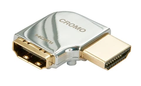 ⁨Lindy Cromo Hdmi Adapter 90° Right⁩ w sklepie Wasserman.eu