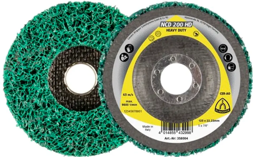 ŚCIERNICA CZYSZCZĄCA NCD200HD 125X22,23MM 358004 w sklepie Wasserman.eu