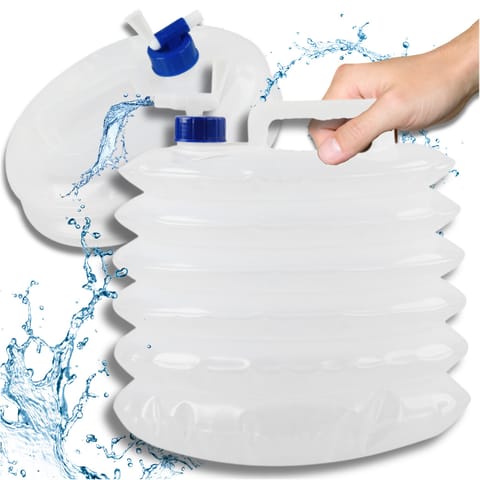 ⁨SKŁADANY KANISTER ZBIORNIK NA WODĘ PLASTIKOWY TURYSTYCZNY CAMPINGOWY 15 L⁩ w sklepie Wasserman.eu