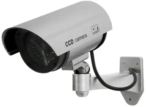 ⁨Dummy Q22 IR Led surveillance camera, sticker 10C0-1120B⁩ at Wasserman.eu