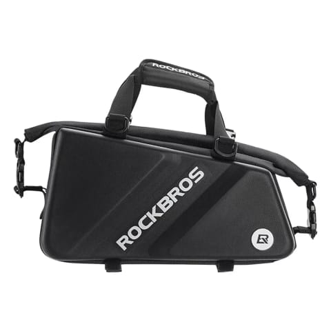 ⁨Torba Rockbros 30140090001 rowerowa na bagażnik 11,6l - czarna⁩ w sklepie Wasserman.eu