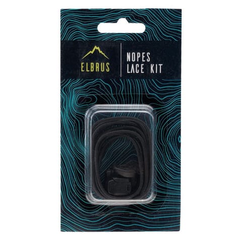 ⁨Sznurówki Elbrus Nopes Lace Kit (kolor Czarny)⁩ w sklepie Wasserman.eu