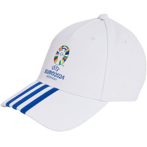 ⁨Czapka z daszkiem adidas UEFA EURO24™ Official Emblem (kolor Biały, rozmiar Dorośli S/M)⁩ w sklepie Wasserman.eu