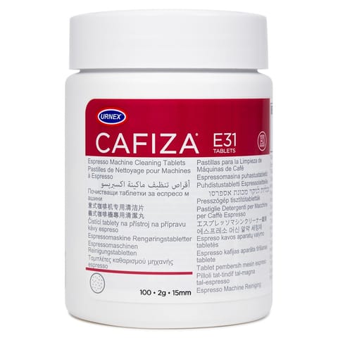 ⁨Urnex Cafiza E31 Cleaning tablet⁩ at Wasserman.eu