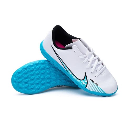 ⁨Buty Nike Vapor 15 Club TF Jr DJ5956 (kolor Biały)⁩ w sklepie Wasserman.eu