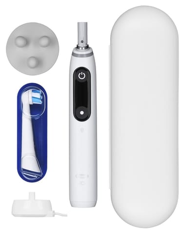 ⁨Braun Oral-B Szczoteczka elektrycz iO6 Series Biała⁩ w sklepie Wasserman.eu