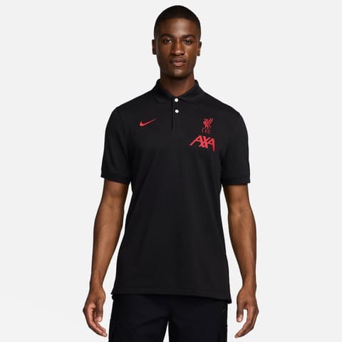 ⁨Koszulka Nike Polo Liverpool FC DF 2.0 M FV7770 (kolor Czarny, rozmiar XL)⁩ w sklepie Wasserman.eu