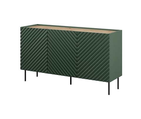 ⁨3D2SZ ONDA chest of drawers 150x45xH85 green⁩ at Wasserman.eu