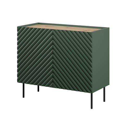 Komoda 2D ONDA 98x45xH85 zieleń w sklepie Wasserman.eu