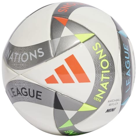 ⁨Piłka nożna adidas UEFA NL Mini (kolor Biały, rozmiar 1)⁩ w sklepie Wasserman.eu