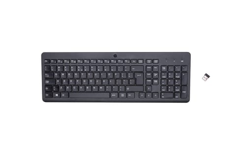 ⁨Klawiatura HP 220 Wireless Keyboard bezprzewodowa czarna 805T2AA⁩ w sklepie Wasserman.eu